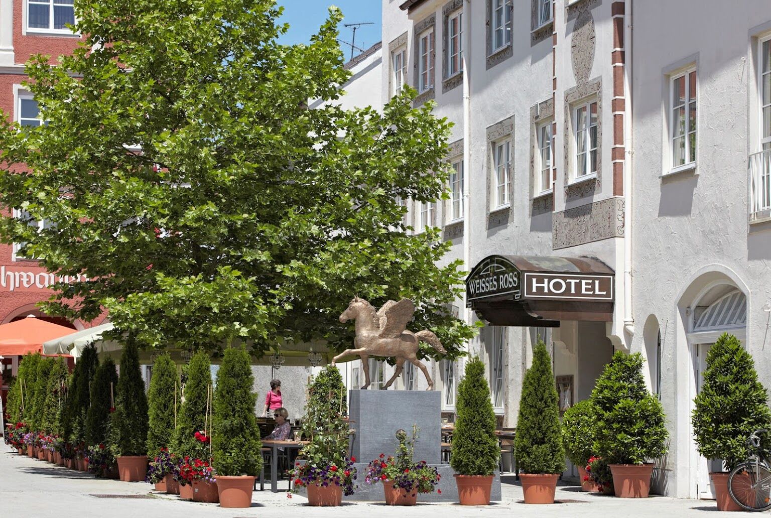Hotel Weisses Ross เมมมิงเงน ภายนอก รูปภาพ